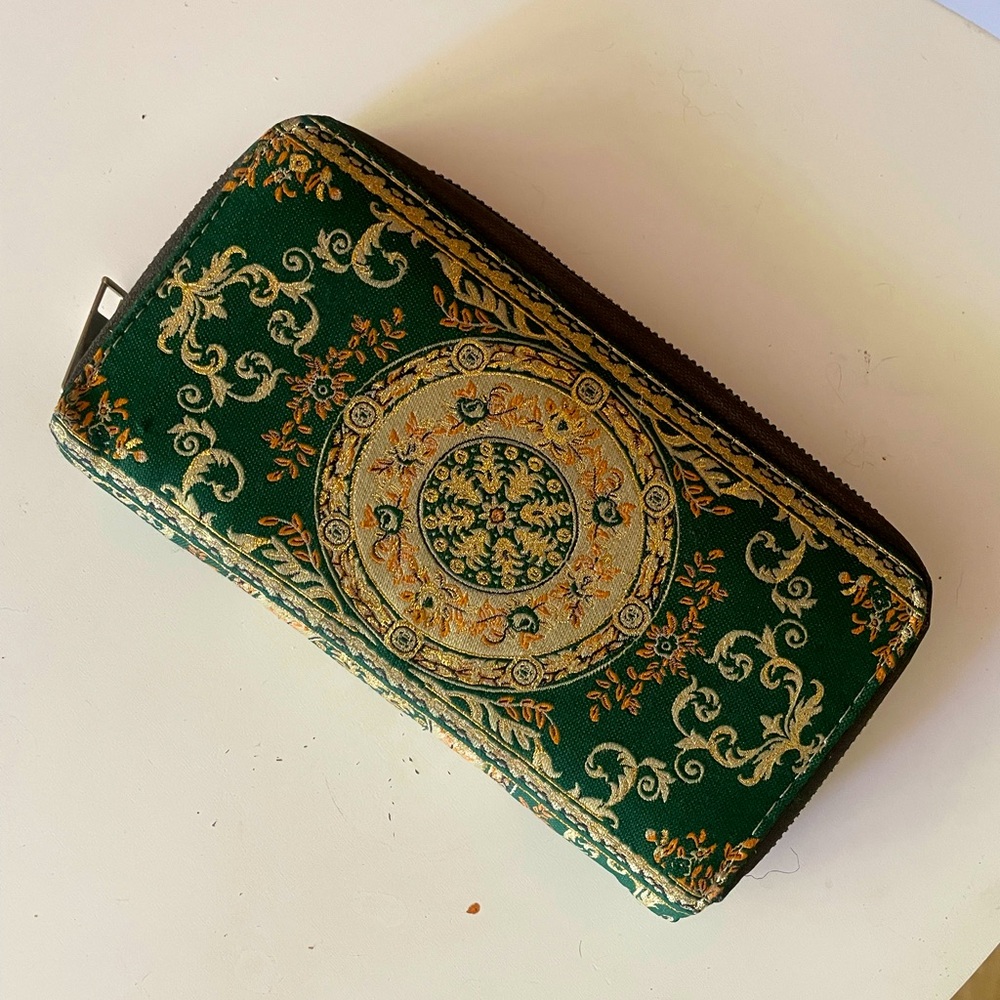 Vintage Green Wallet